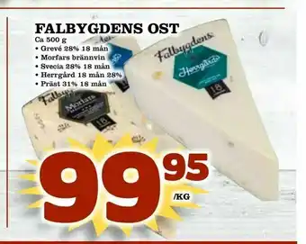 Matvärlden Tensta Falbygdens ost erbjuda