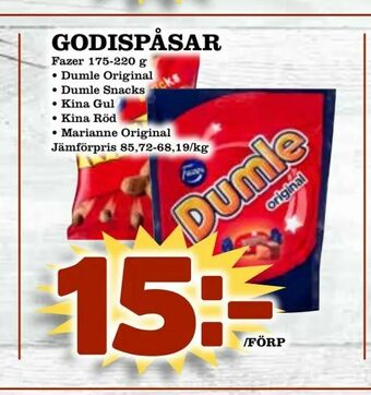 Matvärlden Tensta Godispåsar erbjuda