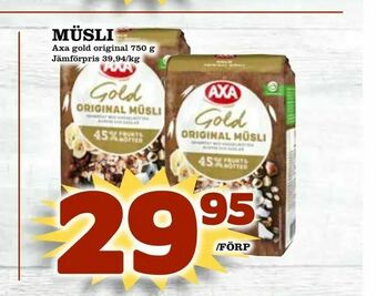 Matvärlden Tensta Müsli erbjuda