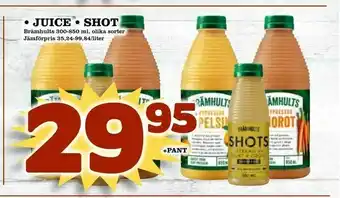 Matvärlden Tensta juice • shot erbjuda