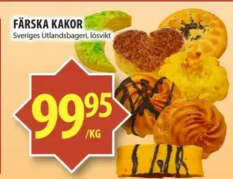 Matvärlden Tensta Färska kakor erbjuda