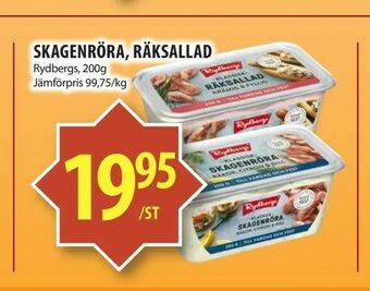 Matvärlden Tensta Skagenröra, räksallad erbjuda