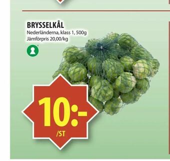 Matvärlden Tensta Brysselkål erbjuda