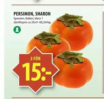 Matvärlden Tensta Persimon, sharon erbjuda