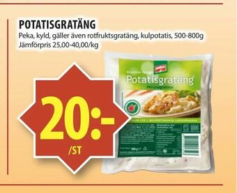 Matvärlden Tensta Potatisgratäng erbjuda