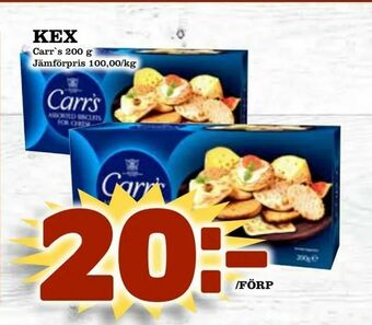 Nya Pulsen Kex erbjuda