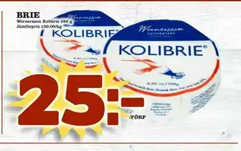 Nya Pulsen Brie erbjuda