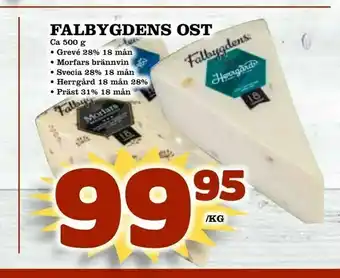 Nya Pulsen Falbygdens ost erbjuda