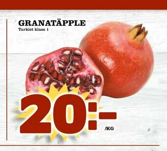 Nya Pulsen Granatäpple erbjuda