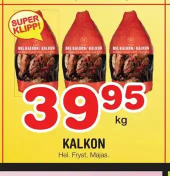 Nya Pulsen Kalkon erbjuda