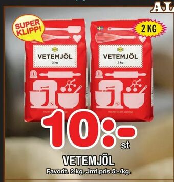 Nya Pulsen Vetemjöl erbjuda