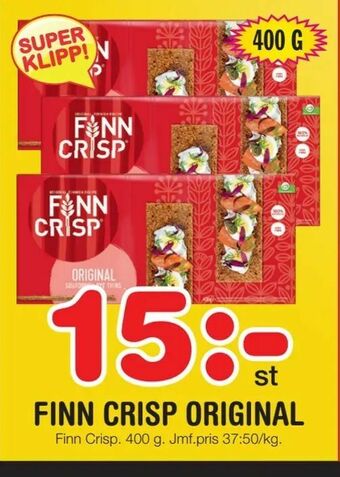Nya Pulsen Finn crisp original erbjuda