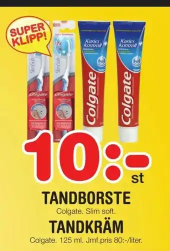 Nya Pulsen Tandborste tandkräm erbjuda