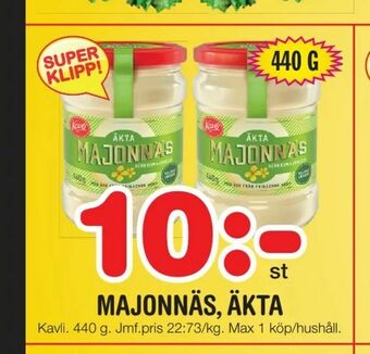 Nya Pulsen Majonnäs, äkta erbjuda