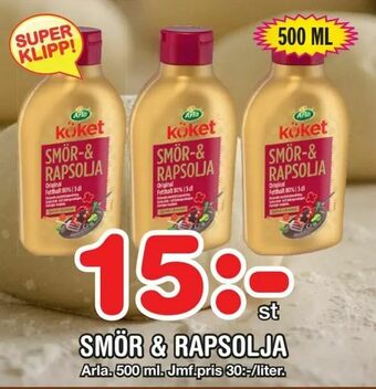 Nya Pulsen Smör & rapsolja erbjuda