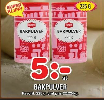 Nya Pulsen Bakpulver erbjuda