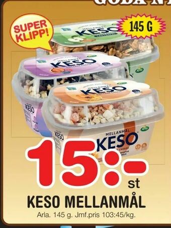 Keso mellanmål