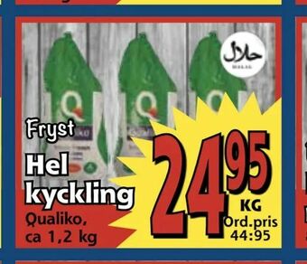 Supergrossen Hel kyckling erbjuda