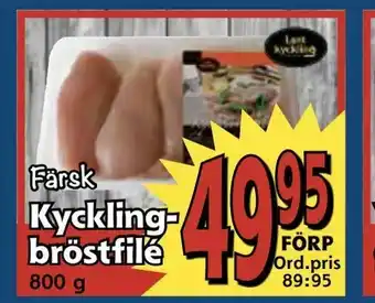 Supergrossen Kyckling bröstfilé erbjuda