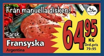 Supergrossen Fransyska erbjuda