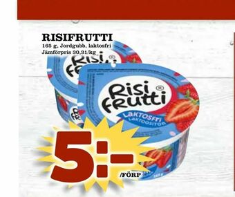 Supergrossen Risifrutti erbjuda