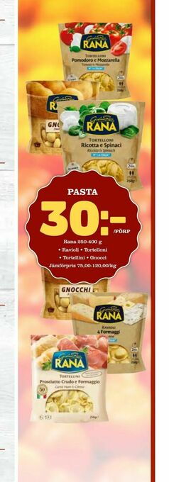 Supergrossen Pasta erbjuda
