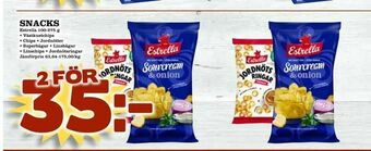 Supergrossen Snacks erbjuda