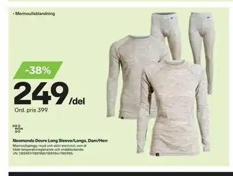 XXL Neomondo Dovre Long Sleeve/Longs, Dam/Herr erbjuda