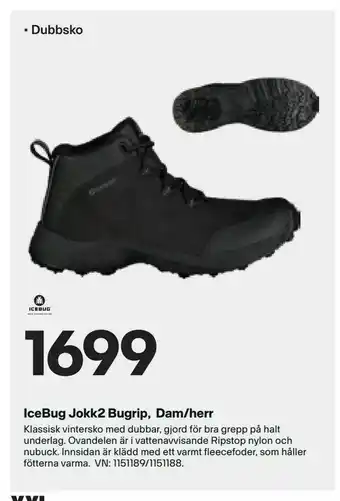 XXL IceBug Jokk2 Bugrip, Dam/herr erbjuda