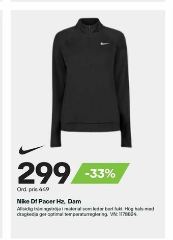 XXL Nike Df Pacer Hz, Dam erbjuda
