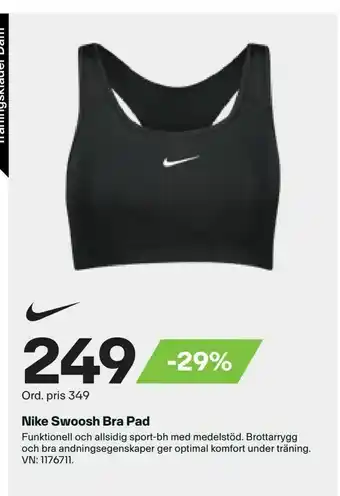XXL Nike Swoosh Bra Pad erbjuda