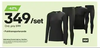 XXL Helly Hansen Comfort Light set, Dam/Herr erbjuda