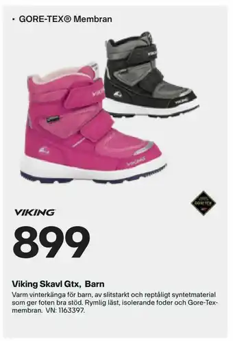Viking Skavl Gtx, Barn