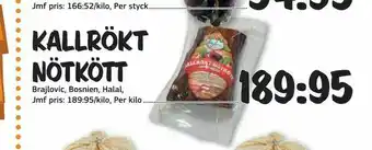 Kallrökt nötkött