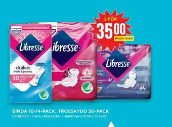 Binda 10-14-pack, trosskydd 30-pack
