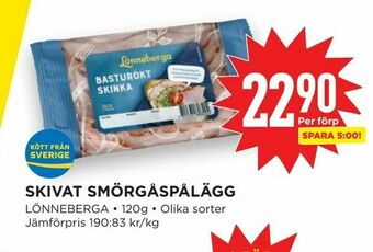 Willys Hemma Skivat smörgåspålägg erbjuda