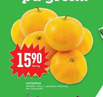 Willys Hemma Satsumas erbjuda