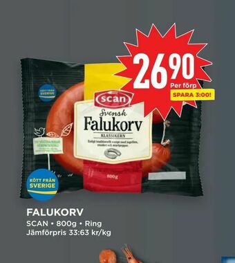 Willys Hemma Falukorv erbjuda