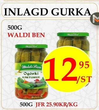 Matmixen Inlagd gurka erbjuda