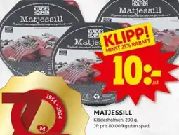 ICA Kvantum MATJESSILL erbjuda