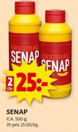 ICA Kvantum SENAP erbjuda