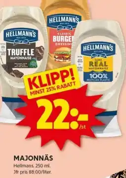 ICA Kvantum MAJONNÄS erbjuda