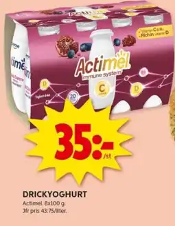 ICA Kvantum DRICKYOGHURT erbjuda