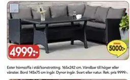 Bo Ohlsson Outfit utemöbler erbjuda