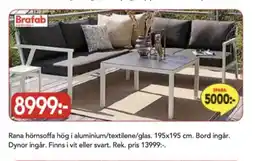 Bo Ohlsson Brafab utemöbler erbjuda
