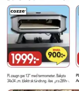 Bo Ohlsson Cozze pizzaugn erbjuda