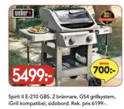 Weber gasolgrill