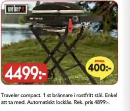 Bo Ohlsson Weber gasolgrill erbjuda