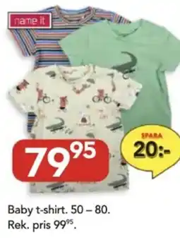 Bo Ohlsson Baby t-shirt. 50-80 erbjuda