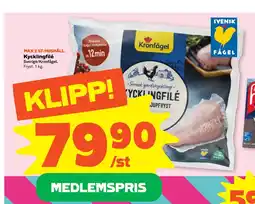 Stora Coop Kycklingfilé erbjuda